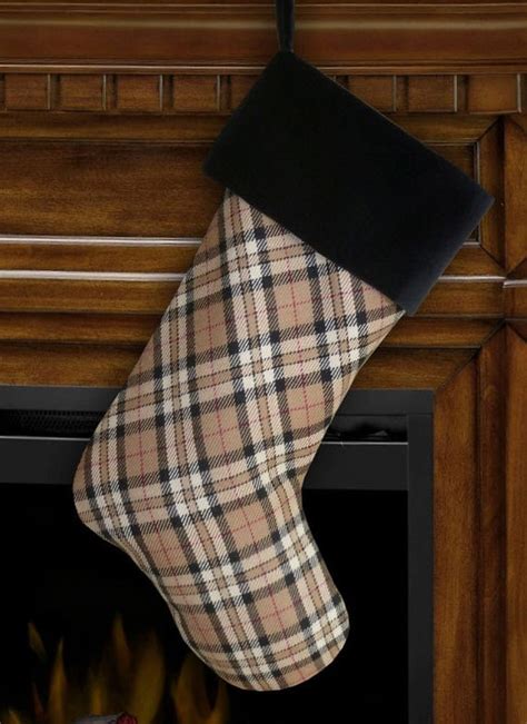 burberry plaid christmas stocking|Burberry store online.